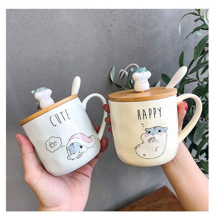 Snugglify - Adorable Hamster Ceramig Mug