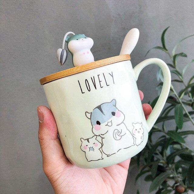 Snugglify - Adorable Hamster Ceramig Mug