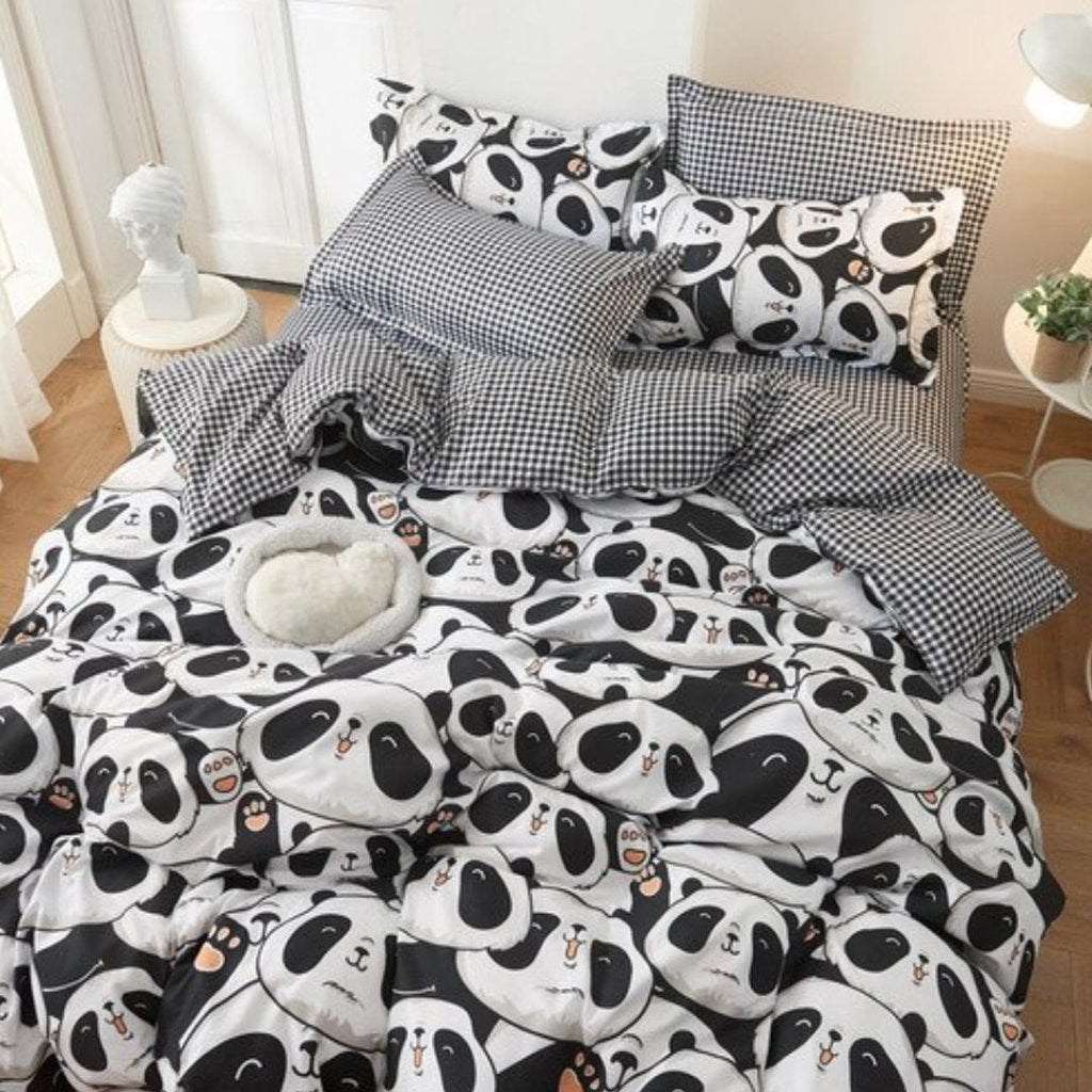 Snugglify - Bedding Set Crowded With Cute Pandas