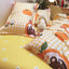 Snugglify - Bunny & Bear Orange Gluttons Bedding Set