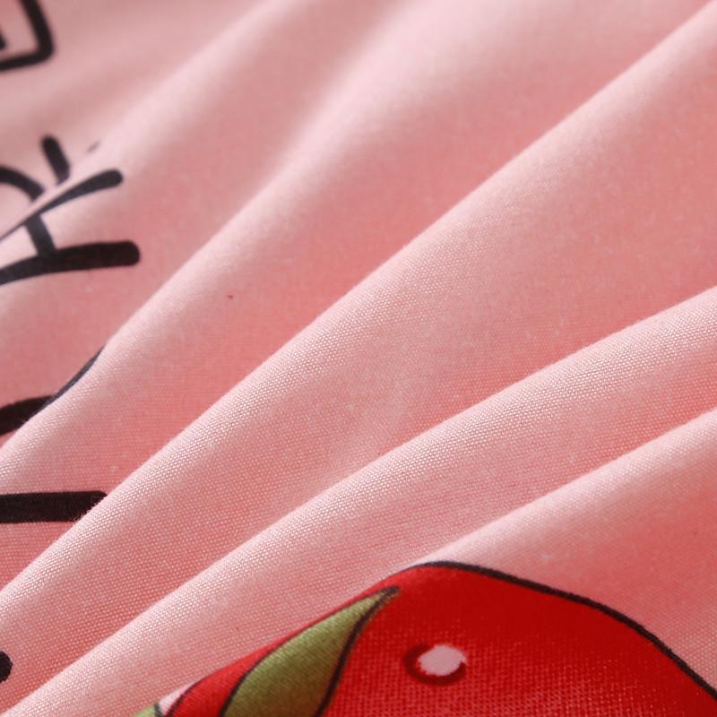 Snugglify - Bunny & Strawberry Pink Bedding Set
