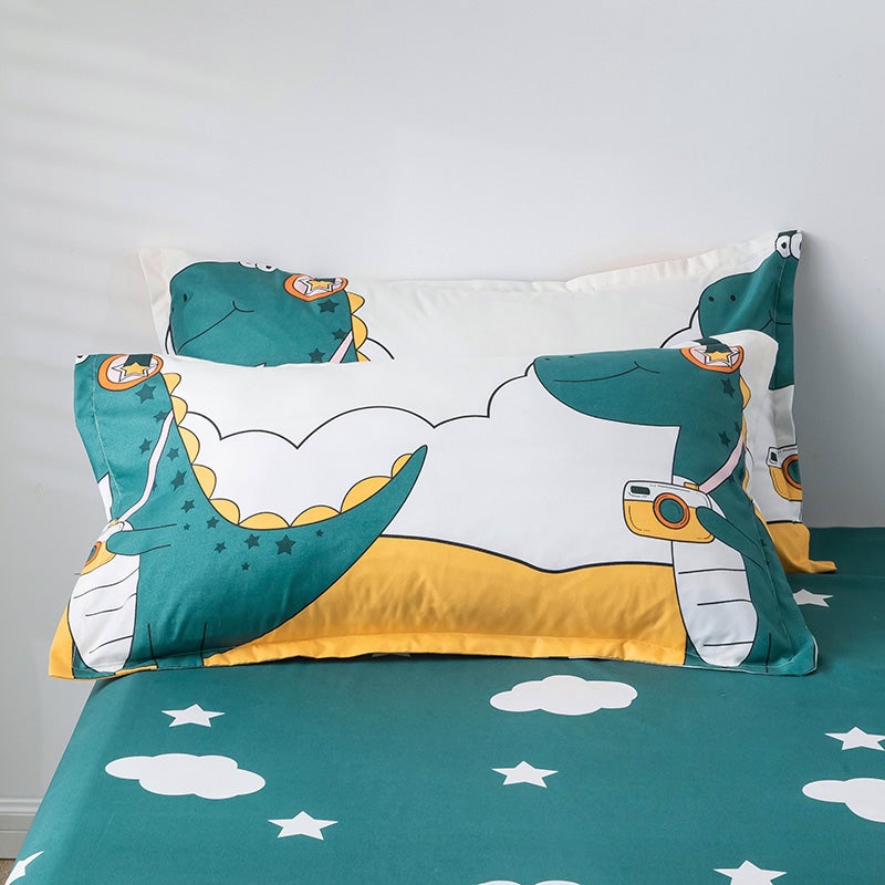 Snugglify - Cool Dino On A Field Trip Bedding Set