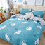 Snugglify - Cosy kitties On Blue Bedding Set