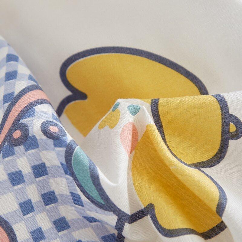 Snugglify - Cute Bunny "Happy Days" Bedding Set