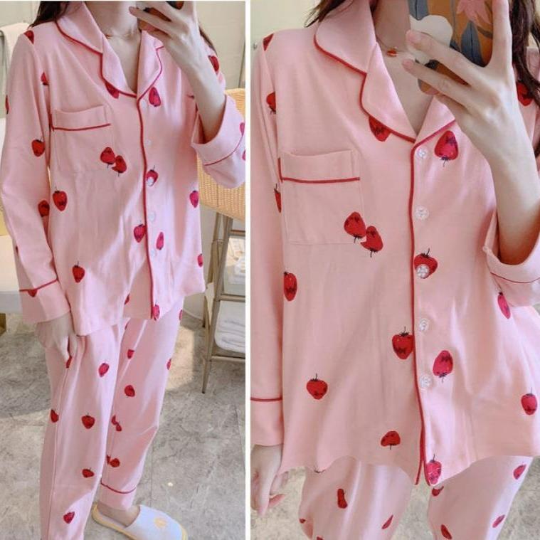 Snugglify - Cute Little Strawberries Pyjamas Set