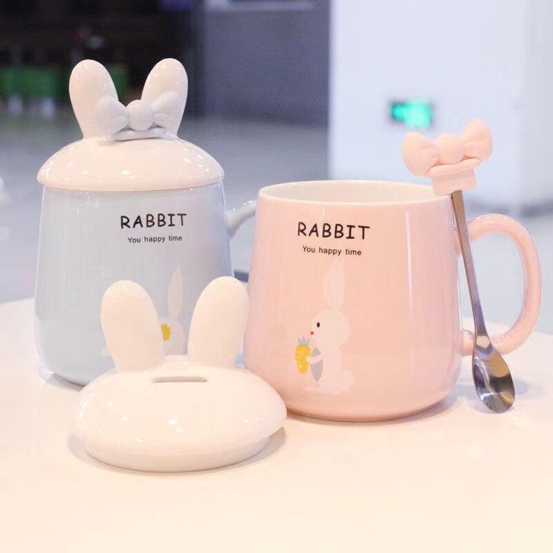 Snugglify - Cute Rabbit Ears Ceramic Cup