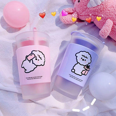Snugglify - Cute Sheep Frosted Bottle