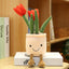 Snugglify - Cute Tulip Flower Pot Plushie