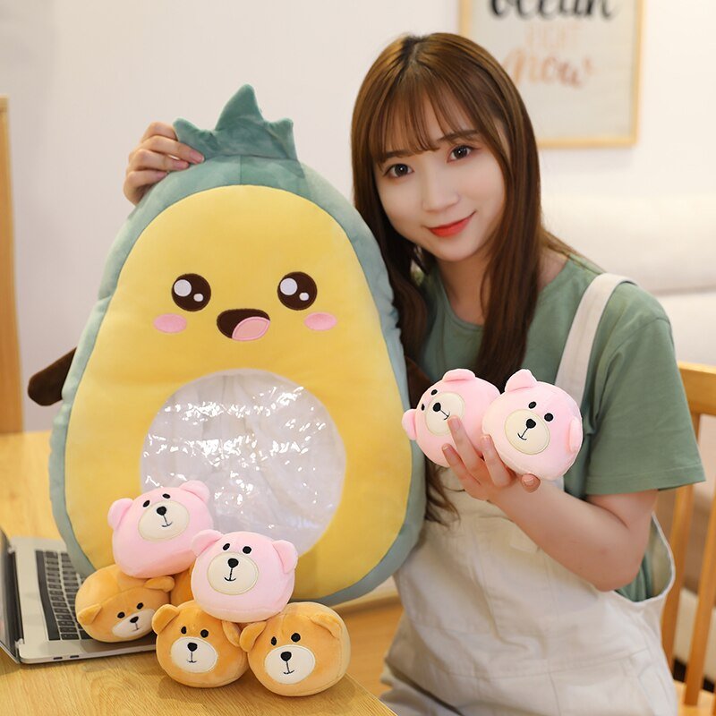 Snugglify - Fruit Bags With Plush Buddies