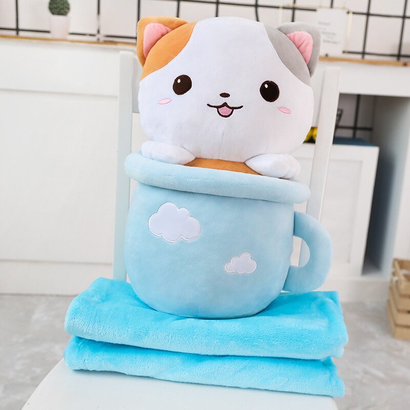 Snugglify - Funny Cats In Cute Cups Plushies