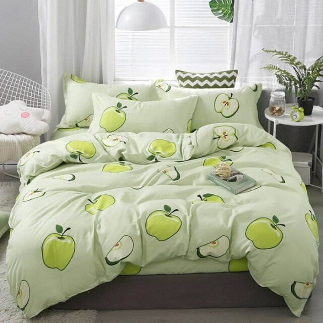 Snugglify - Green Apple Flavour Bedding Set