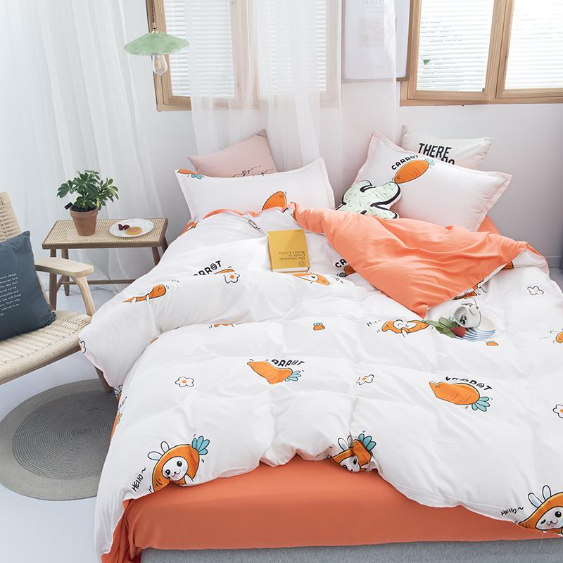 Snugglify - "Hello" Bunny & Carrot Bedding Set