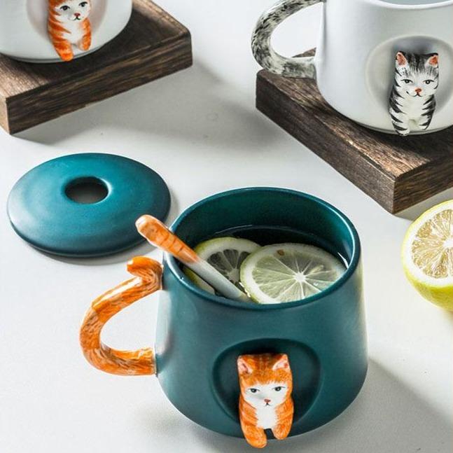 Snugglify - Kawaii Kitten Ceramic Mugs