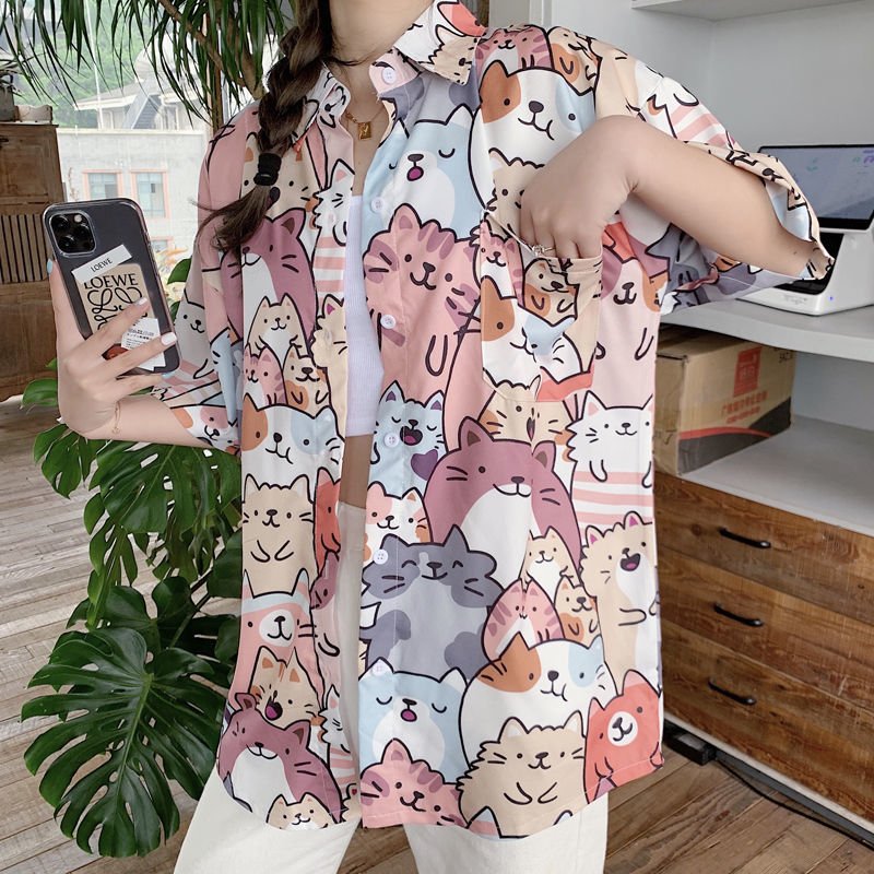 Snugglify - Kawaii Kittens Summer Shirt