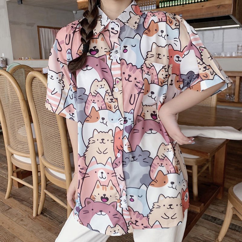 Snugglify - Kawaii Kittens Summer Shirt