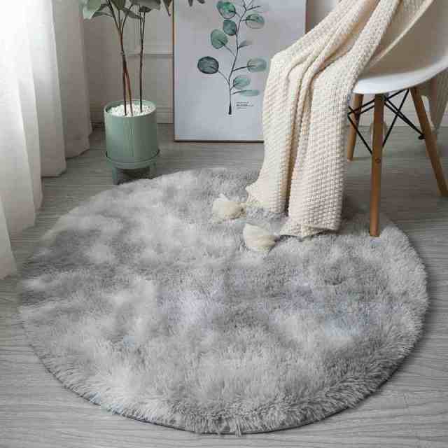 Snugglify - Kawaii Soft Faux Fur Round Rugs