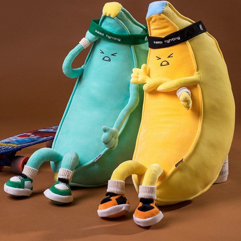 Snugglify - "Keep Fighting!" Cheeky Bananas Plushies