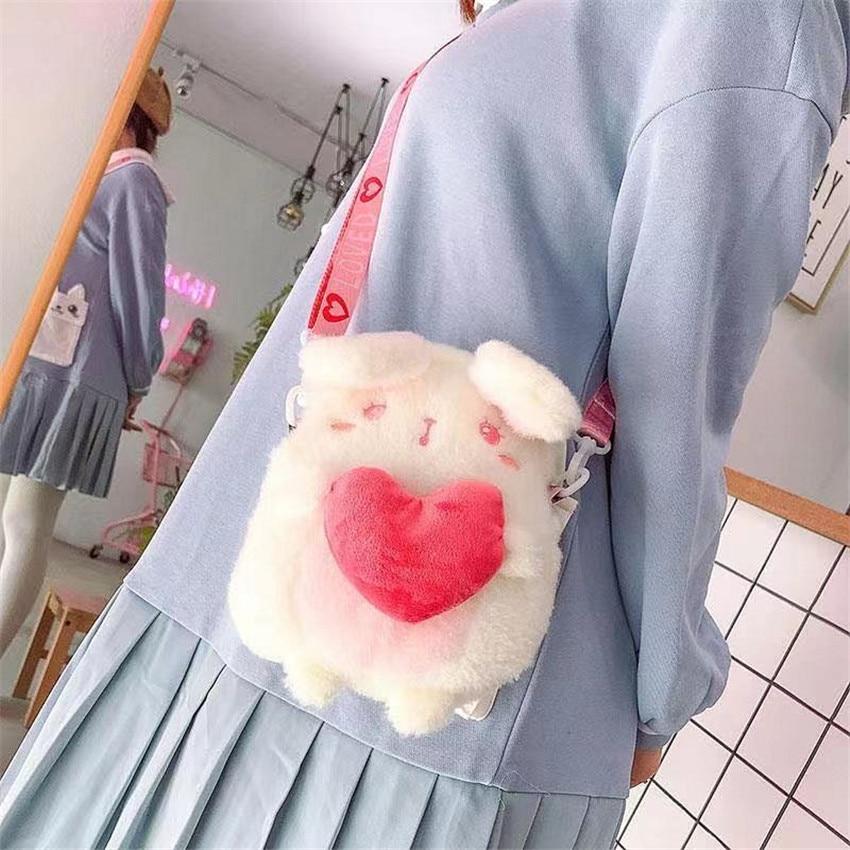 Snugglify - Moon & Heart - The Kawaii Rabbits Pouch
