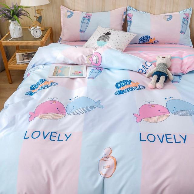 Snugglify - Snuggly Whale Lovers Bedding Set
