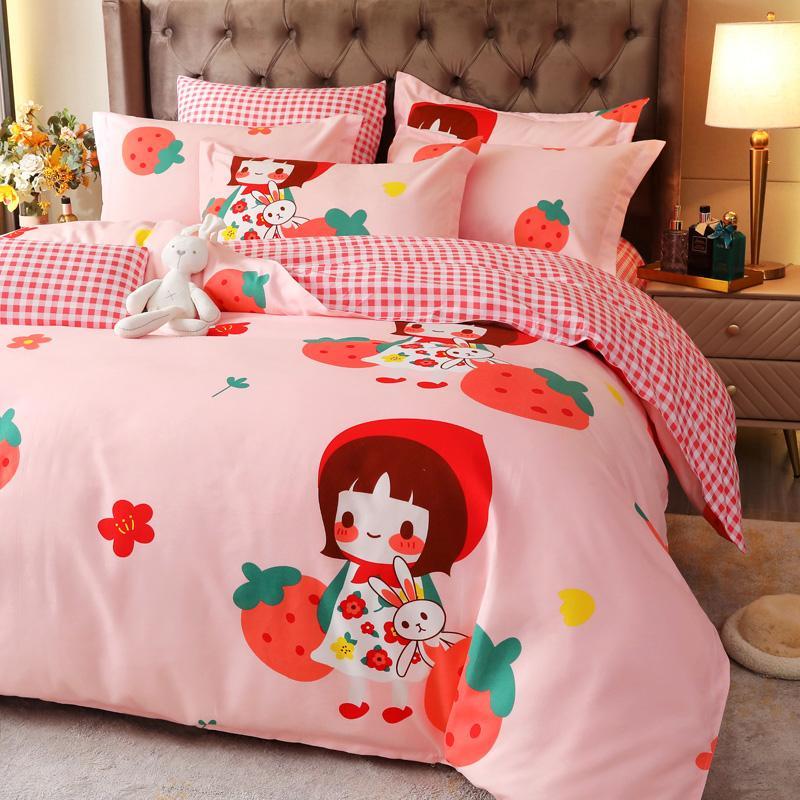 Snugglify - Sweet Pink Kawaii Girl Bedding Set