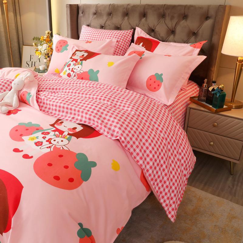 Snugglify - Sweet Pink Kawaii Girl Bedding Set