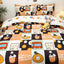 Snugglify - Teddy Bear Day Life Checkered Bedding Set