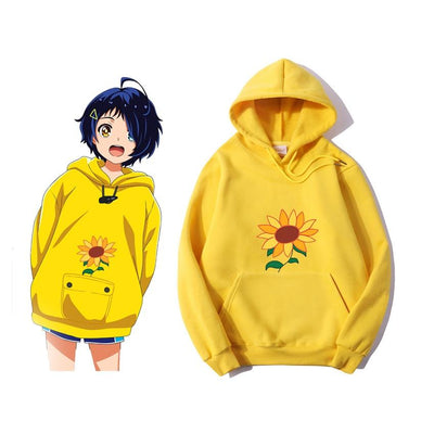 Snugglify - Wonder Egg Priority Kawaii Anime Sun Flower Hoodie