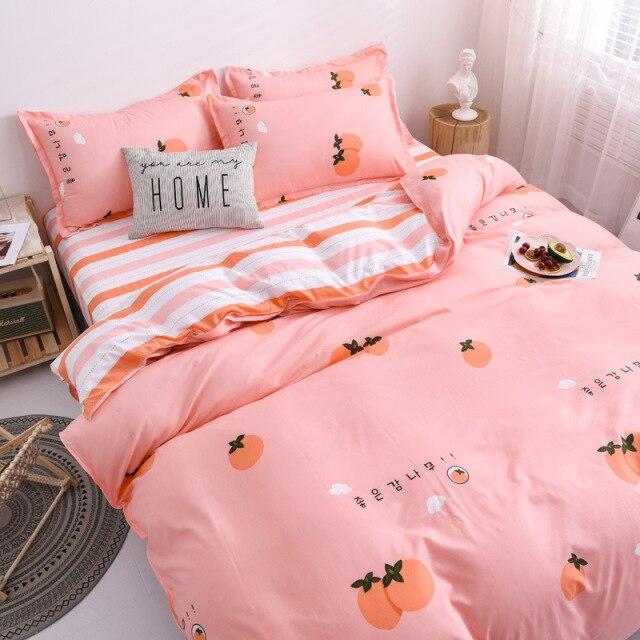 Snugglify - Yummy Oranges Pink Bedding Set