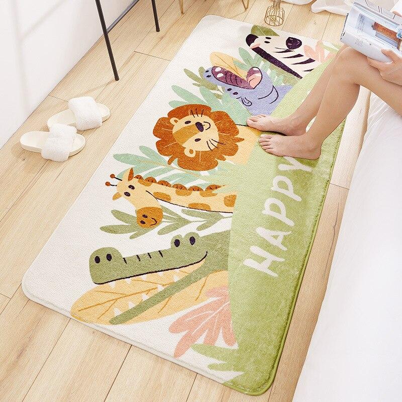 Snugglify - Zoo Friends Long Fluffy Bedroom Rug